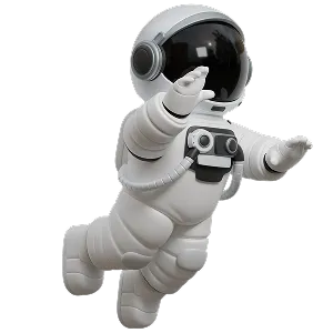 Astronauta 3D